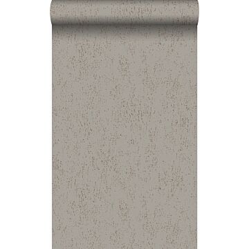 carta da parati piastra metallica corrosa, alterata e invecchiata dalle intemperie grigio talpa